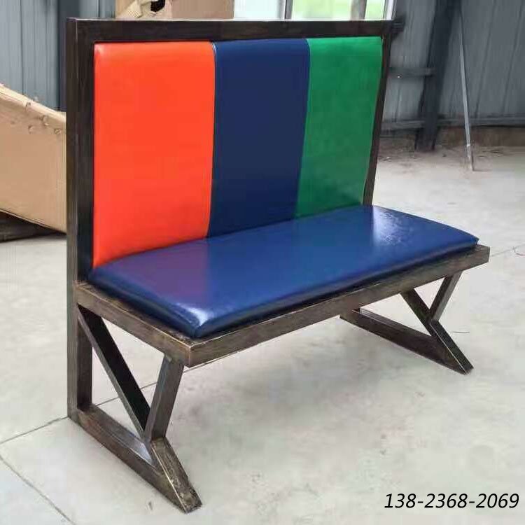 鐵藝沙發(fā)，做舊卡座沙發(fā)